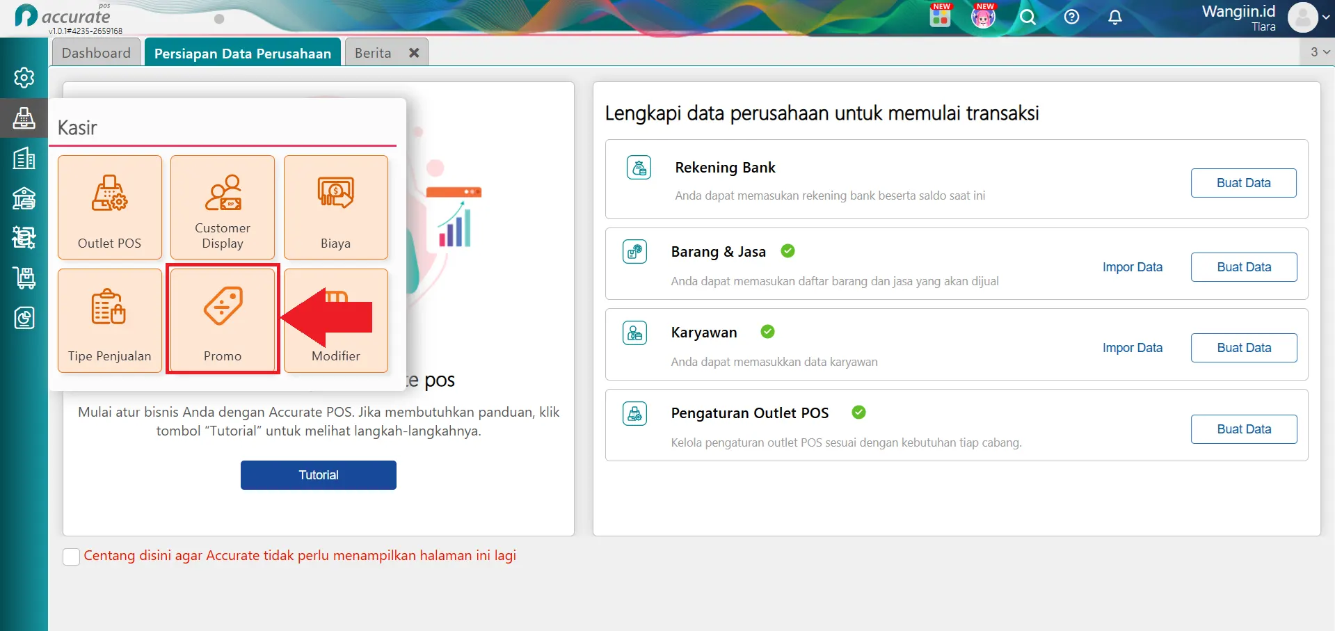1 Membuat Promo Tebus Murah pada Accurate POS